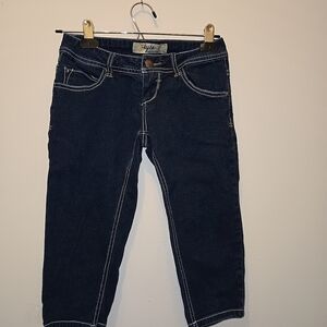Stylish Women's Dark Blue Jeans